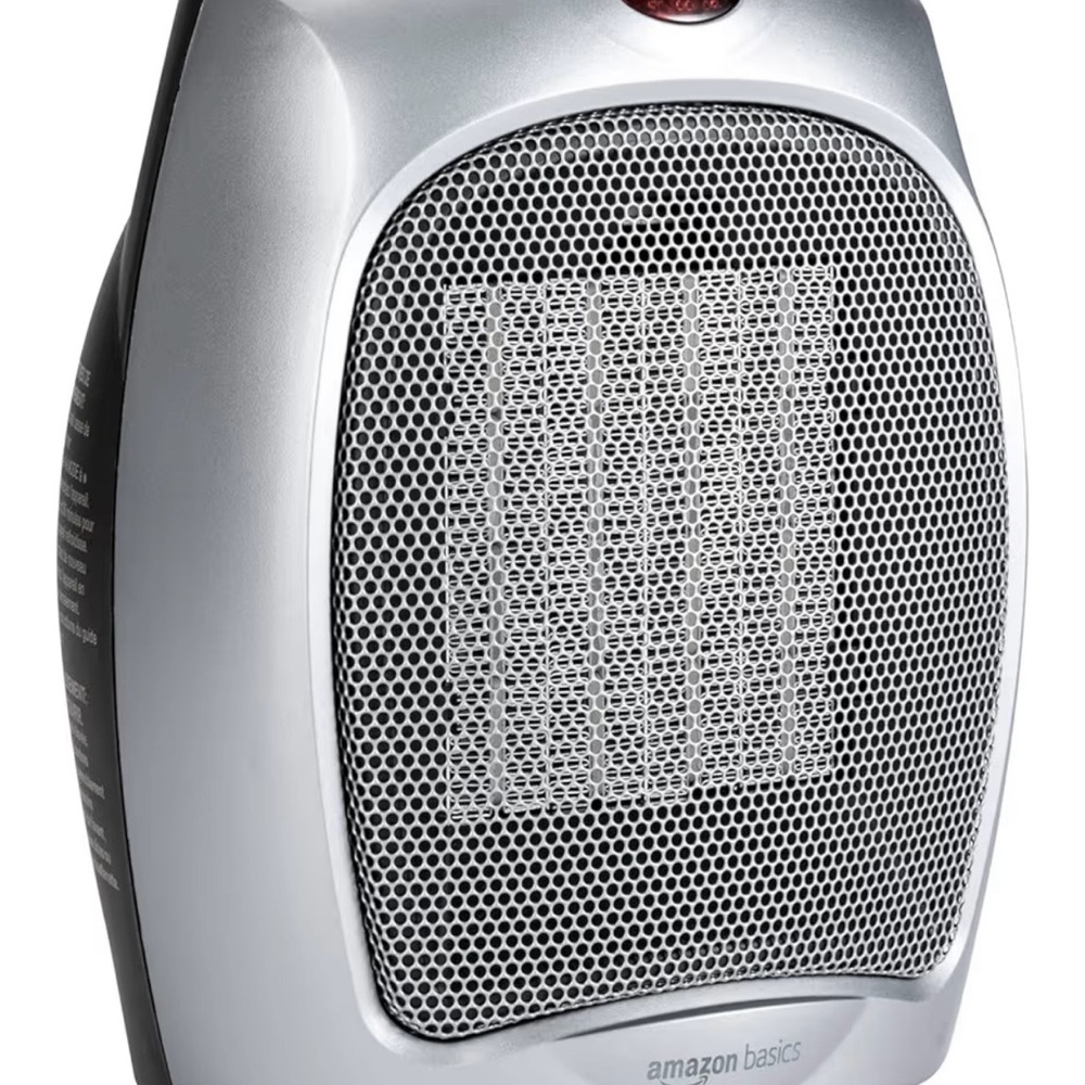 Silver Portable heater